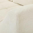 ECKSOFA  in Flachgewebe Creme  202/306 cm  - Buchefarben/Creme, KONVENTIONELL, Holz/Textil (202/306cm) - Carryhome