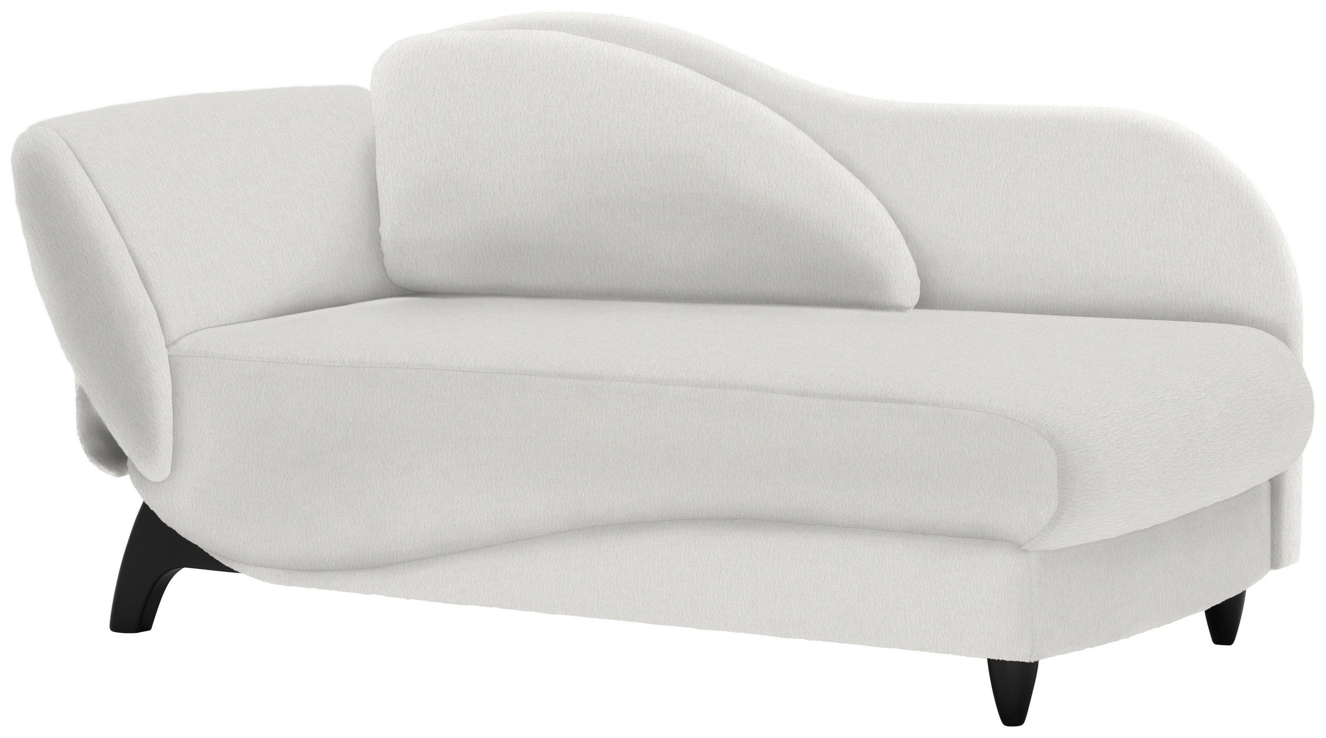 LIEGE Webstoff Naturfarben  - Schwarz/Naturfarben, MODERN, Holz/Textil (84/87/171-190cm) - Joka