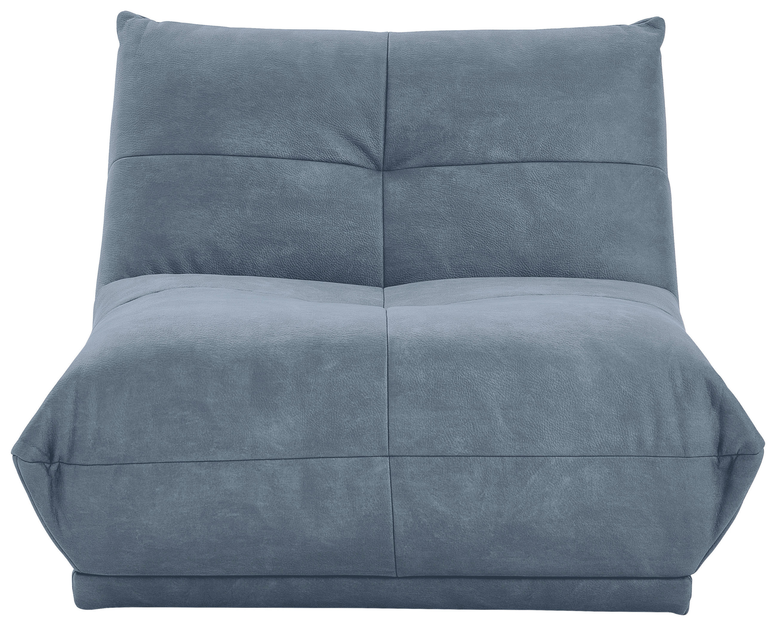 Thumbnail - Livetastic Sofaelement, Blaugrau, Textil, 2-Sitzer, 105x80x112 cm, Made in EU, Rücken echt, individuell planbar, Wohnzim...