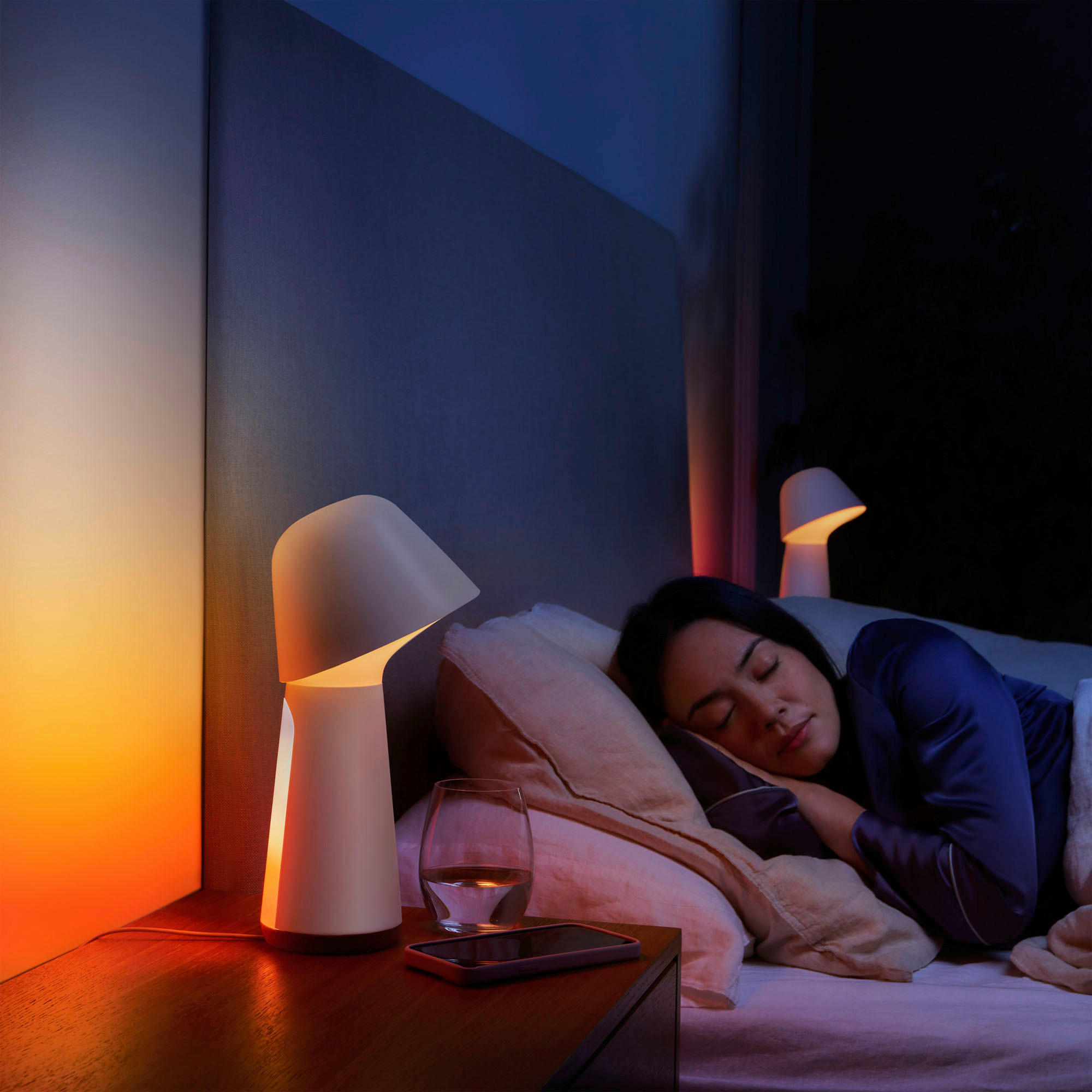 LED-TISCHLEUCHTE - Weiss, Basics, Kunststoff (15/35/14cm) - Philips HUE