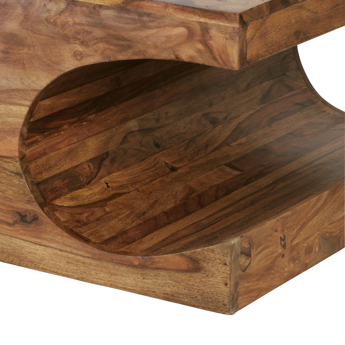 COUCHTISCH Sheesham massiv 118/70/38 cm rechteckig Sheeshamfarben  - Sheeshamfarben, Design, Holz (118/70/38cm) - MID.YOU