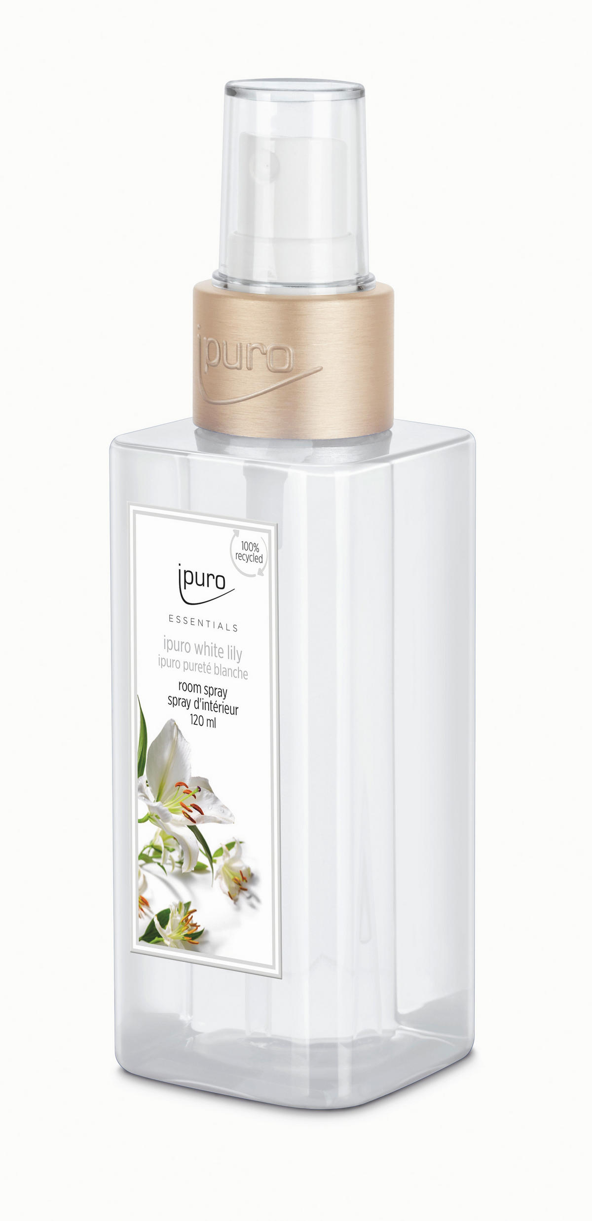 SPREJ ZA OSVJEŽAVANJE PROSTOR 120 ml  120 ml  - bijela, Basics, staklo/plastika (120ml) - Ipuro