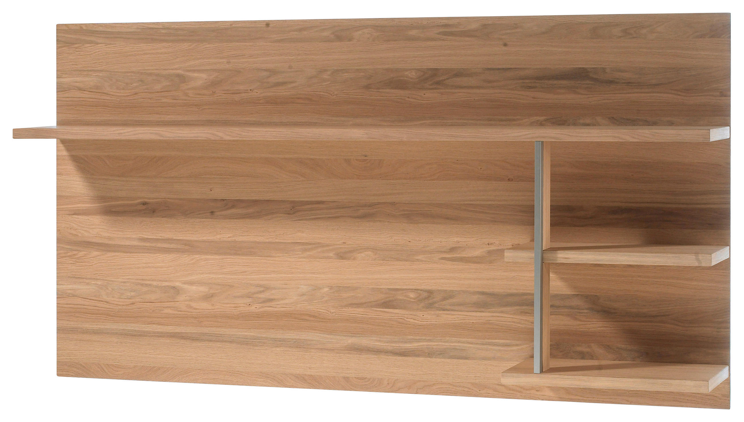 WANDBOARD in 184/96/29 cm Eichefarben  - Eichefarben, Konventionell, Holz/Metall (184/96/29cm) - MID.YOU