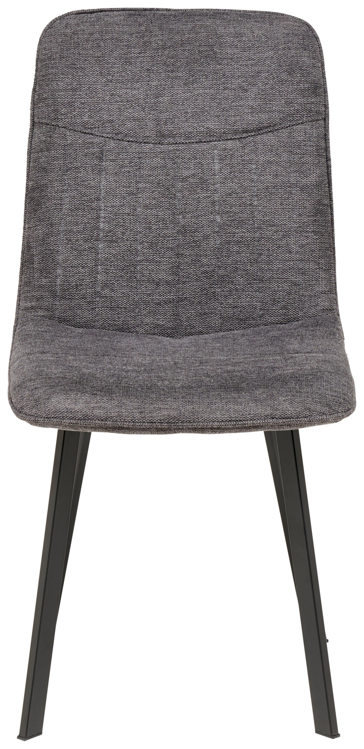 TISCHGRUPPE Grau  - Grau, KONVENTIONELL, Textil/Metall (140/46/75/88/80/57cm) - MID.YOU