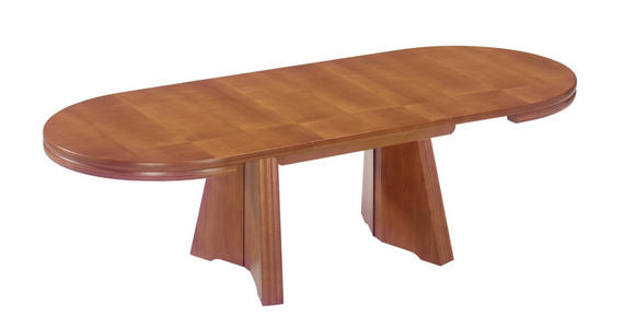 COUCHTISCH in Metall, Holzwerkstoff 110-150,5/65/54-73 cm - Kirschbaumfarben, KONVENTIONELL, Holzwerkstoff/Metall (110-150,5/65/54-73cm) - Venda