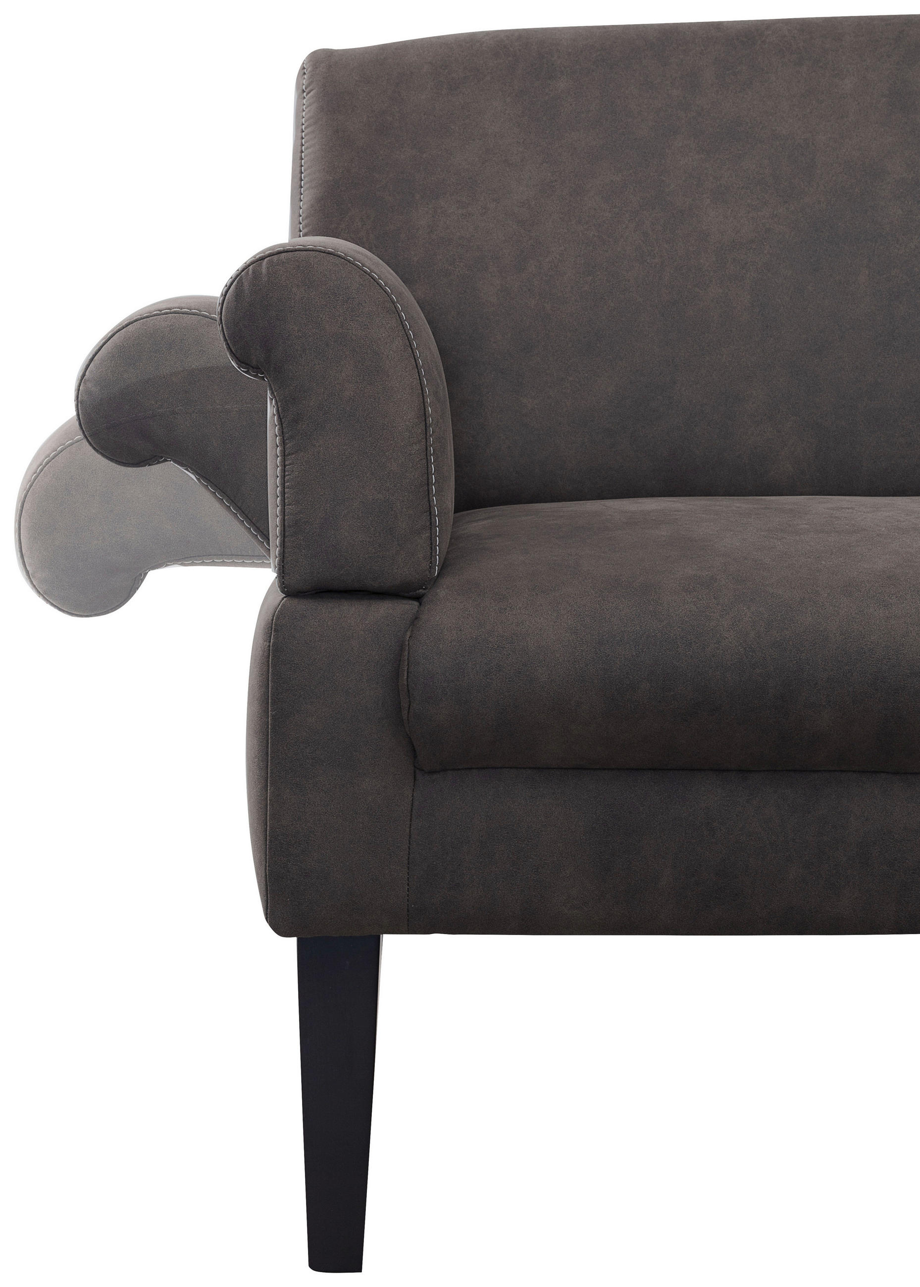 Thumbnail - Sit & More 2-Sitzer-Sofa, Anthrazit, Textil, Buche, 152x97x78 cm, Goldenes M, Oeko-Tex® Standard 100, Made in Europe, DG...