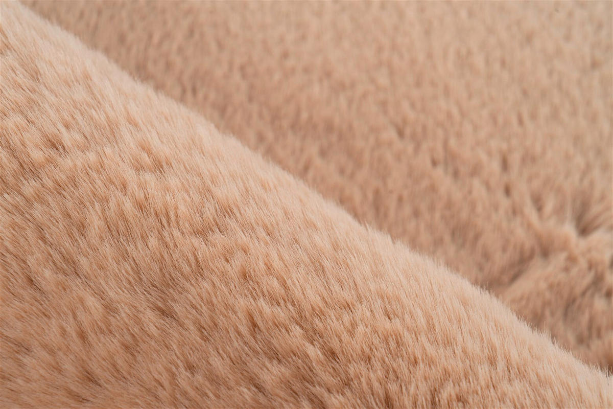 HOCHFLORTEPPICH 100 cm Rabbit 425 Beige Beige  - Beige, KONVENTIONELL, Kunststoff (100cm)