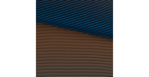 BETTWÄSCHE Satin 200/200 cm  - Blau/Gelb, Textil (200/200cm) - Novel