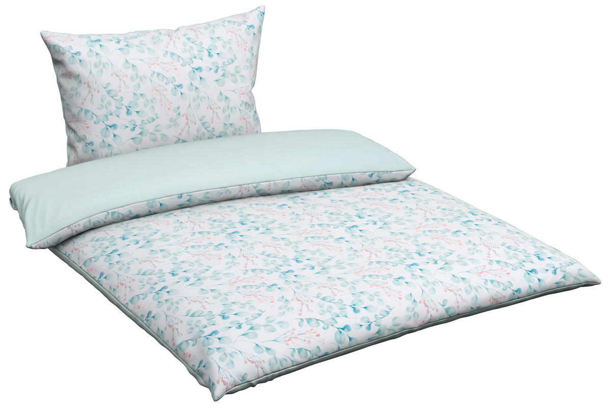 POSTELJINA SA DVA LICA EDEN 140/200 cm saten višebojna  - višebojna, Konvencionalno, tekstil (140/200cm) - Novel