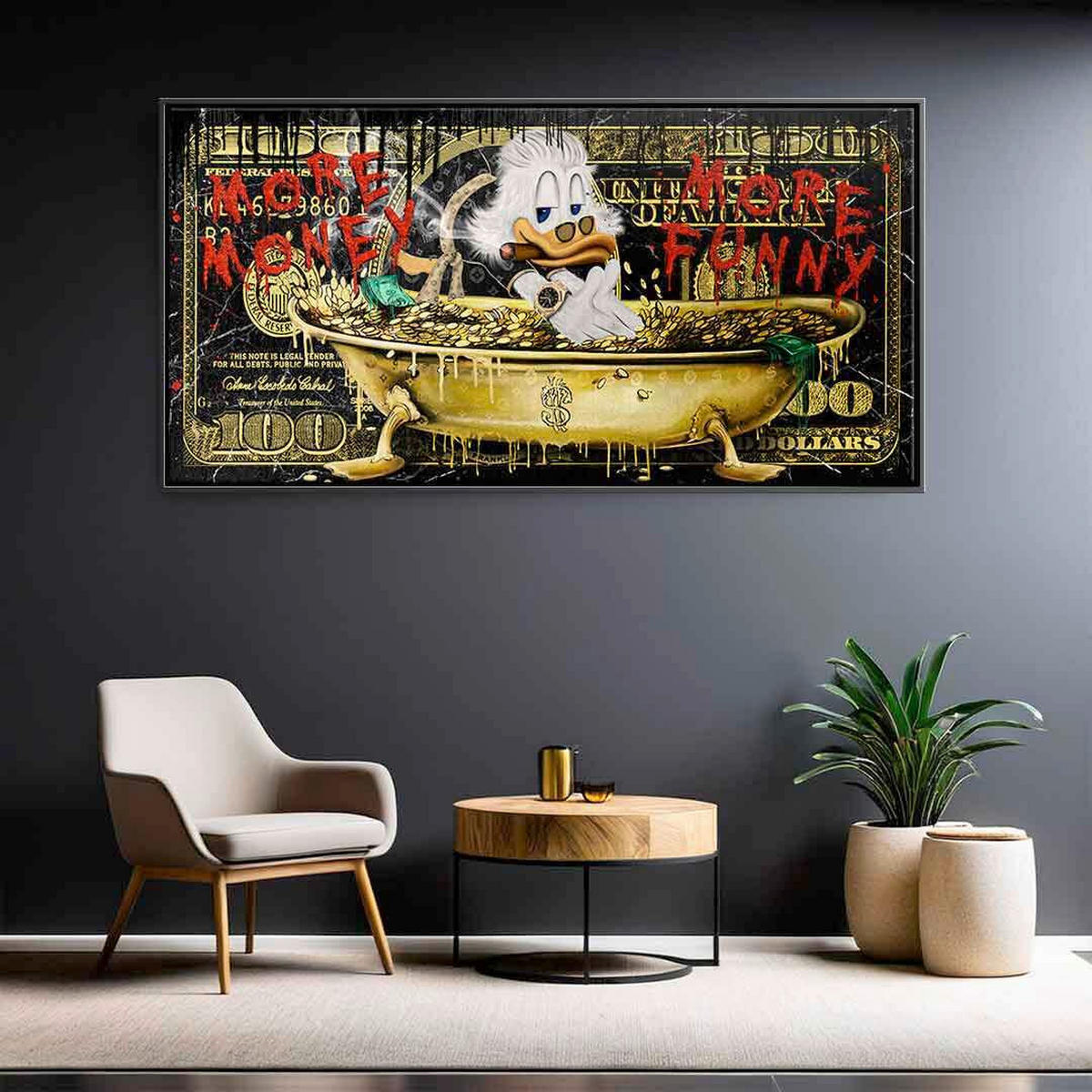 KUNSTDRUCK  - Multicolor, Basics, Holz (60x30cm)