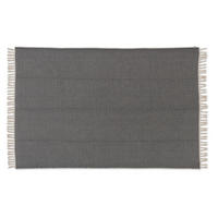WEBTEPPICH 80/150 cm Cottage Dunkelgrau  - Dunkelgrau, Design, Textil (80/150cm) - Schöner Wohnen