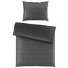 ÁGYNEMŰHUZAT-GARNITÚRA 140/200 cm  - ezüst/antracit, Design, textil (140/200cm) - Dieter Knoll