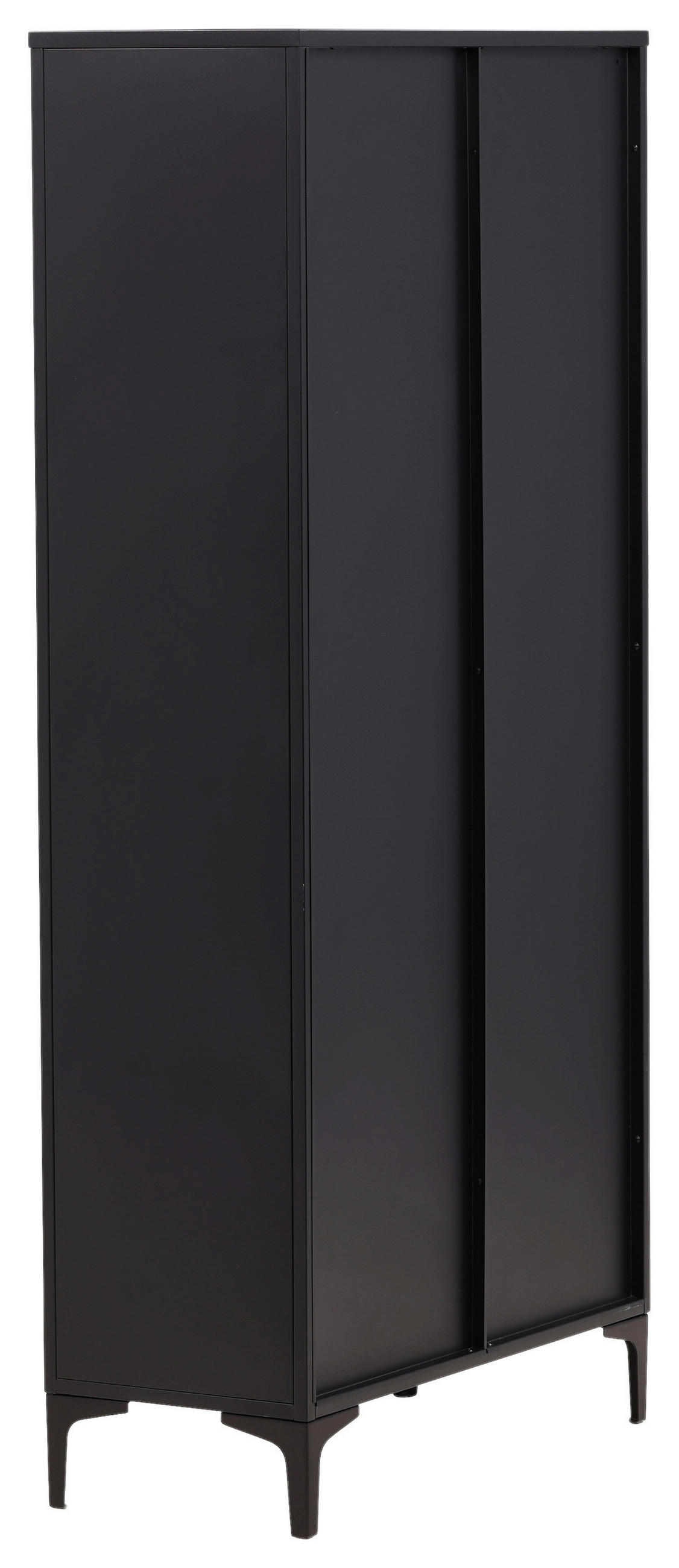SIDEBOARD  in 90/190/40 cm  - Schwarz, Design, Metall (90/190/40cm) - Livetastic