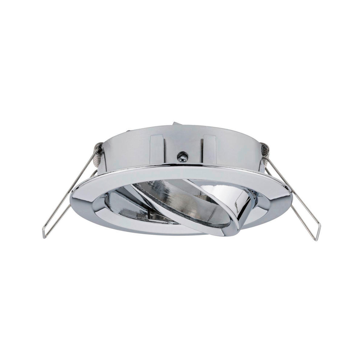 DECKENLEUCHTE 8,4 cm  - Chromfarben/Alufarben, Basics, Metall (8,4cm) - Paulmann