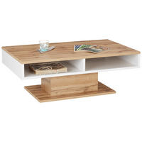 KLUB STOČIĆ  boja hrasta, bela  - boja hrasta/bela, Moderno, pločasti materijal (120/70/43cm) - Hom`in