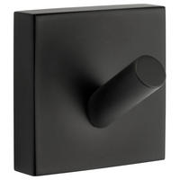 HÁČIK NA UTERÁKY, čierna - čierna, Basics, kov (4,5/3,9/4,5cm)