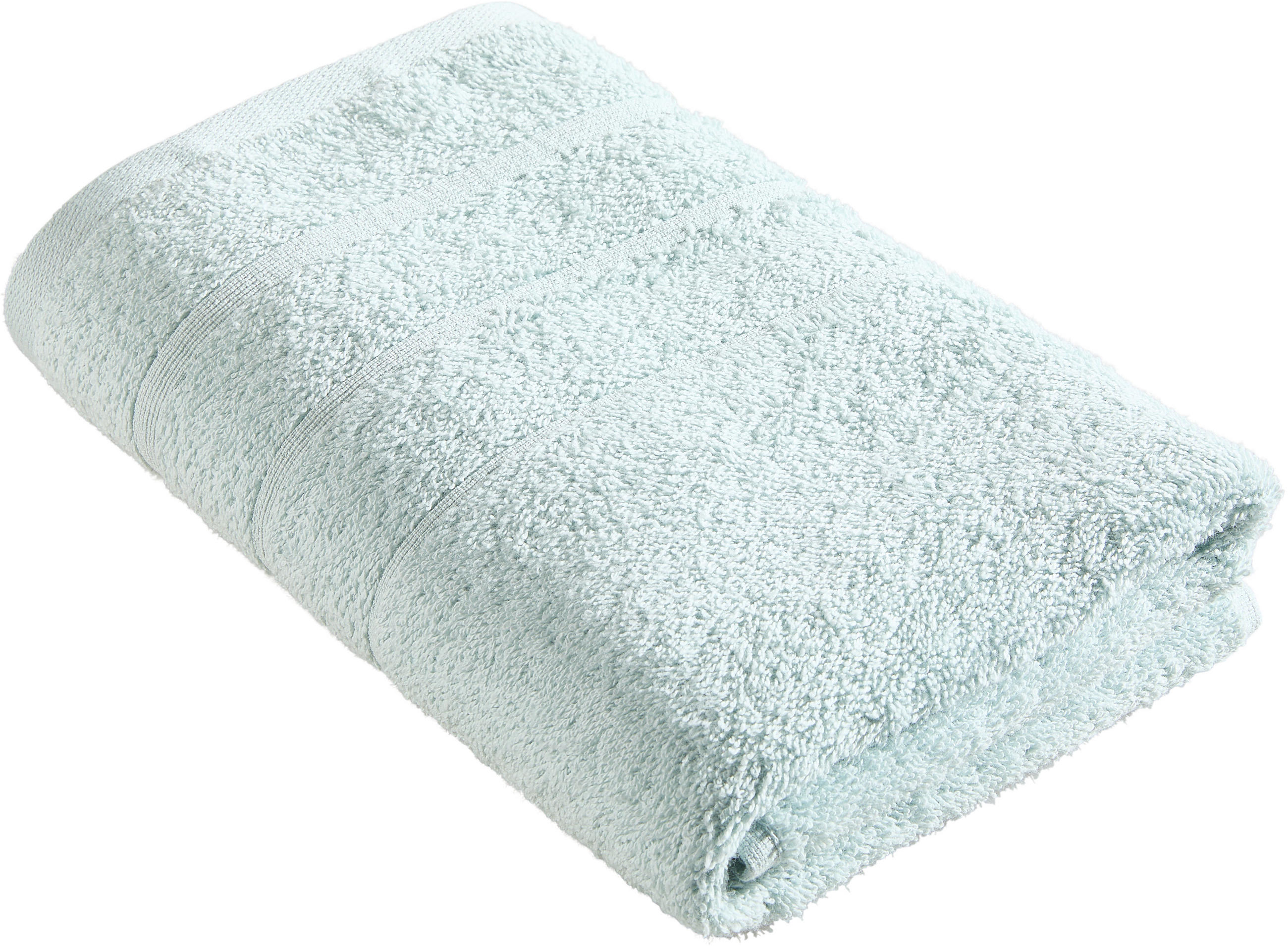 HANDTUCH MAKI Pastellblau  - Pastellblau, Basics, Textil (50/100cm) - Bio:Vio