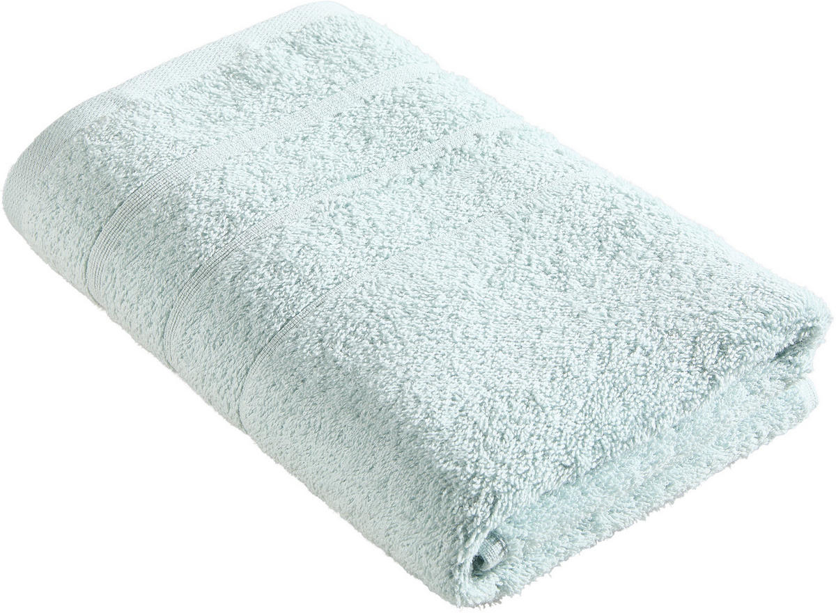 HANDTUCH MAKI Pastellblau  - Pastellblau, Basics, Textil (50/100cm) - Bio:Vio