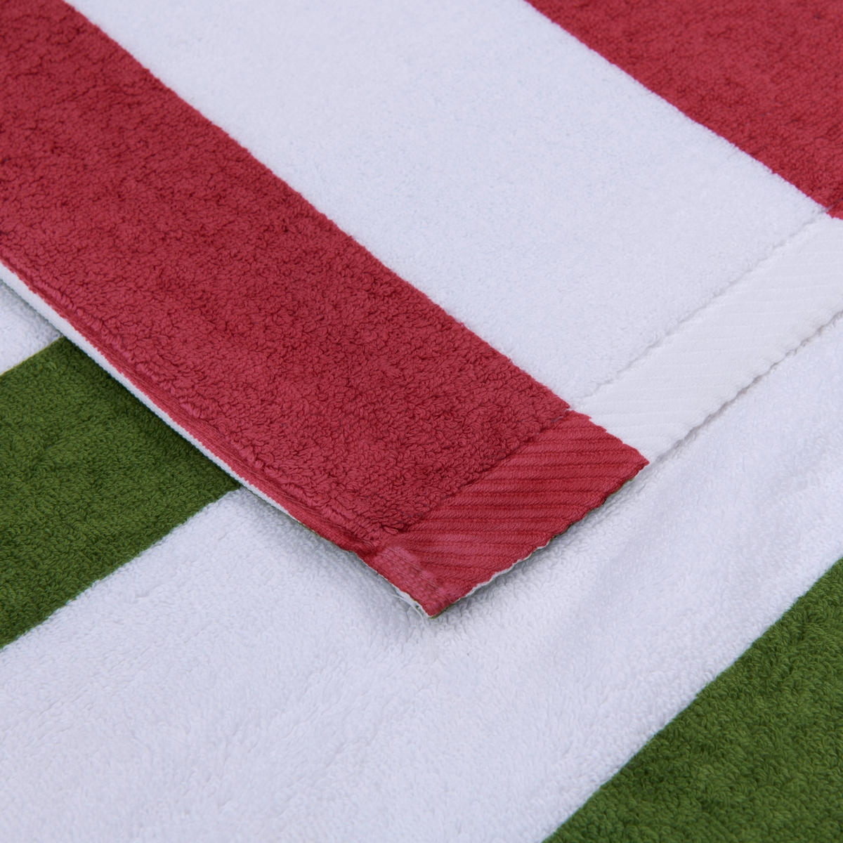 PLÁŽOVÁ OSUŠKA, 90/180 cm, zelená, pink - pink/zelená, Trend, textil (90/180cm) - Esposa