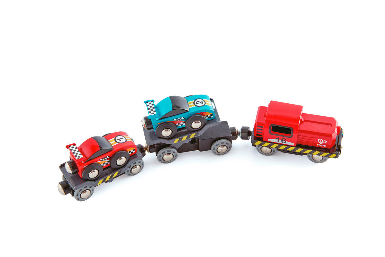 EISENBAHNZUBEHÖR - Multicolor, Basics, Holz/Kunststoff (28,0/5,0/5,0cm) - Hape