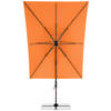 FÜGGŐ NAPERNYŐ  300/220 cm  - narancs/ezüstszínű, Basics, textil/fém (300/220cm) - KNIRPS