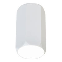 TAKLAMPA Tube 6.3/6.3/12 cm  - vit, Klassisk, metall (6.3/6.3/12cm)