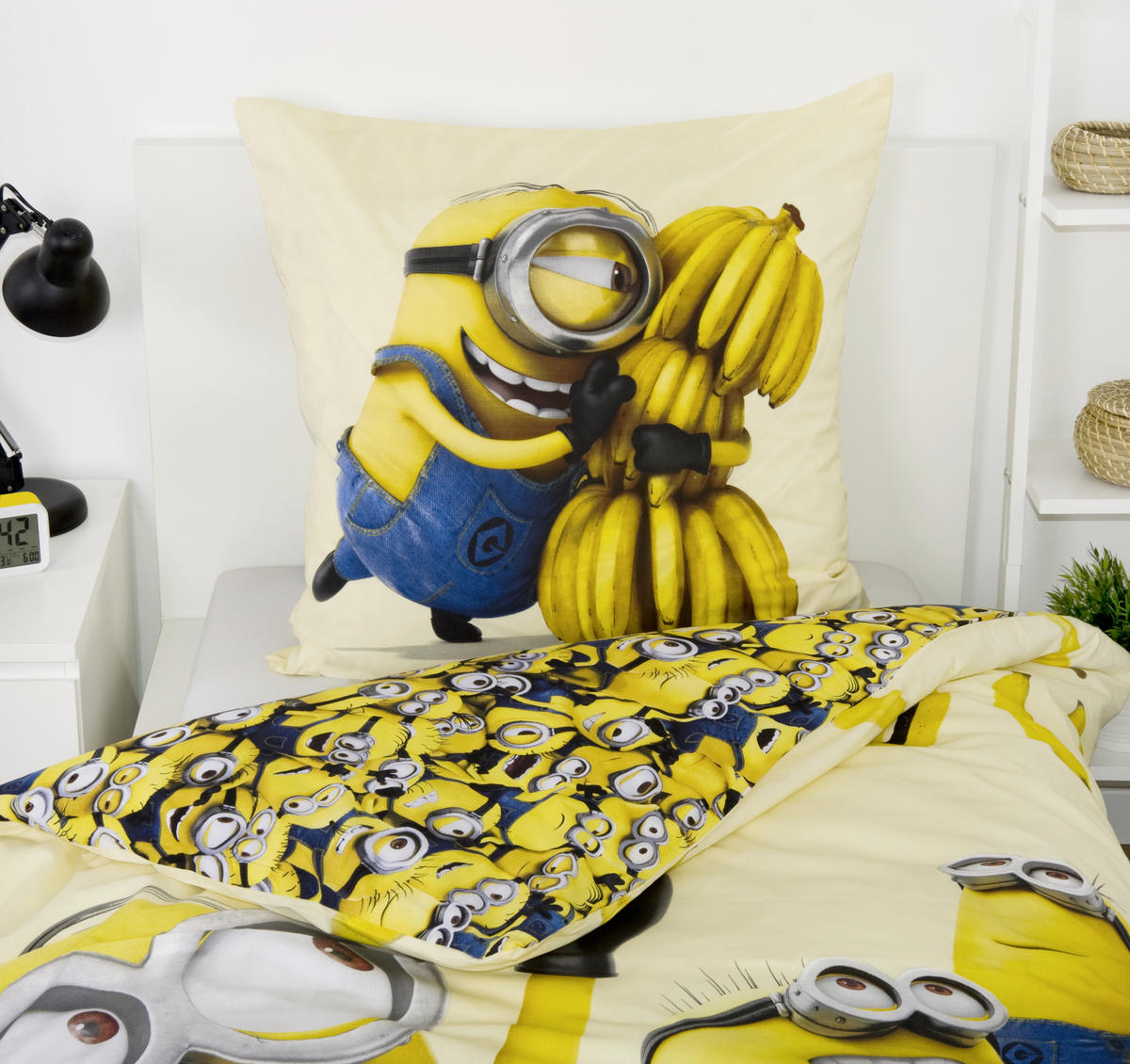JUGENDBETTWÄSCHE Minions Renforcé 135/200 cm  - Multicolor, Trend, Textil (135/200cm) - Herding