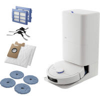 STAUBSAUGERROBOTER AR81UW3SW All-in-One-Station  - Weiß, Basics, Kunststoff (35/60/48cm) - AEG