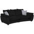 MEGASOFA in Textil Dunkelgrau - Dunkelgrau/Dunkelbraun, LIFESTYLE, Holz/Textil (274/74/136cm) - Landscape MEGASOFA in Textil Dunkelgrau - Dunkelgrau/Dunkelbraun, LIFESTYLE, Holz/Textil (274/74/136cm) - Landscape