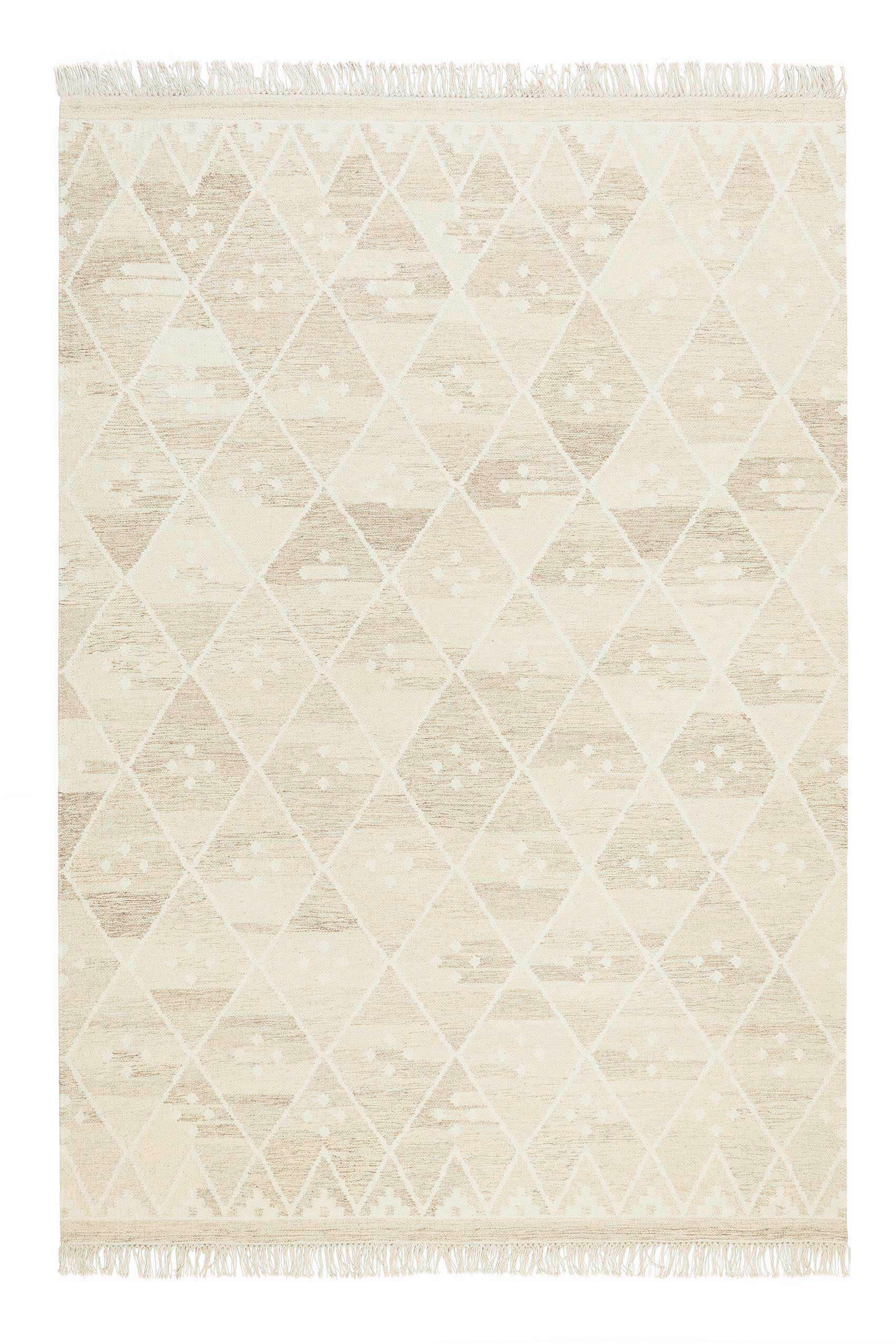 Wecon Home Läufer Vermont Creme, Beigebraun 80x300 cm