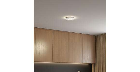 LED-DECKENLEUCHTE 30/6,5 cm   - Weiß, Basics, Kunststoff/Metall (30/6,5cm) - Novel