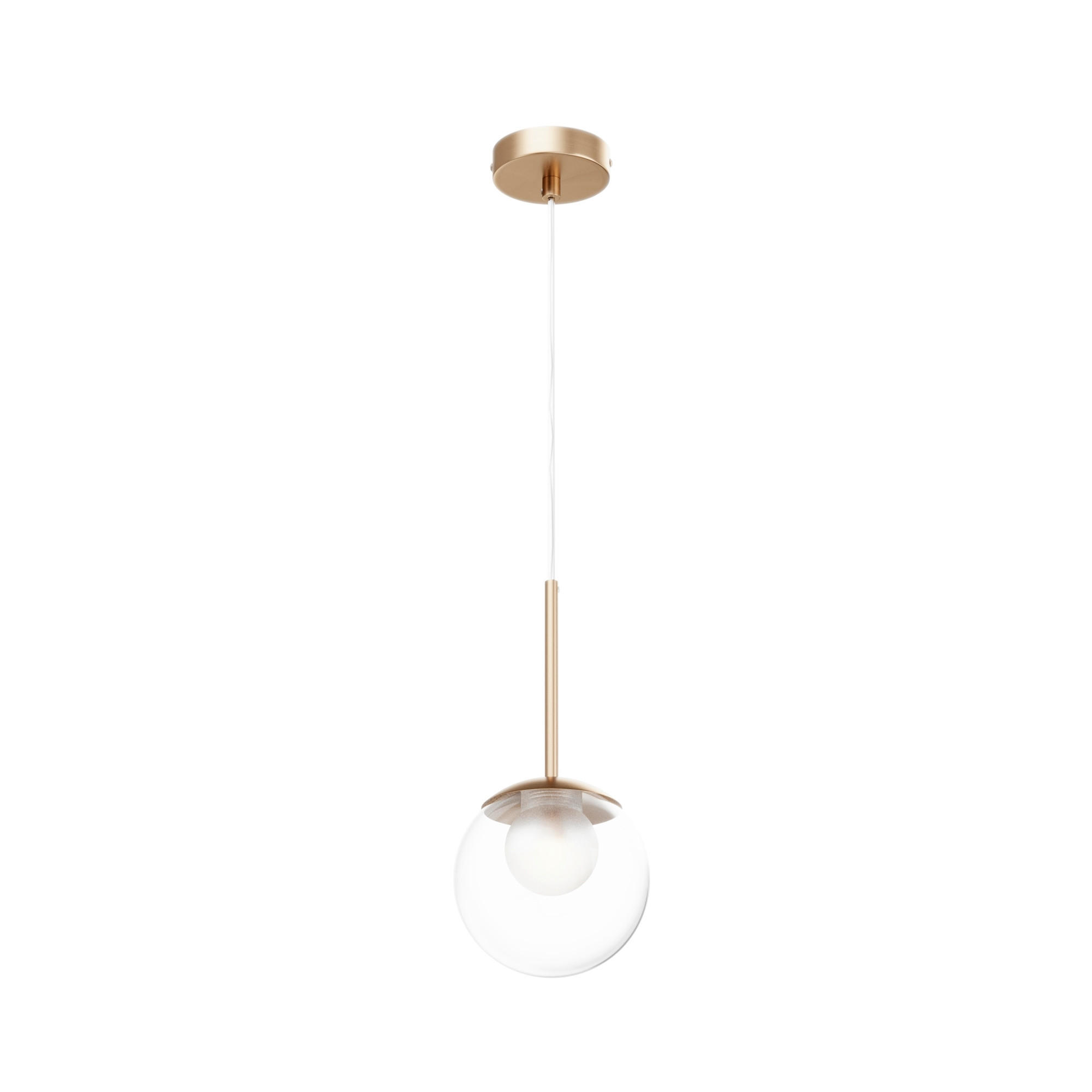 PENDELLAMPA Basic form 15/334 cm  - guldfärgad, Design, metall (15/334cm) - MAYTONI