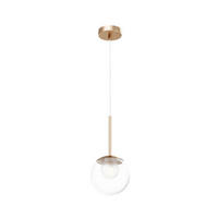 PENDELLAMPA Basic form 15/334 cm  - guldfärgad, Design, metall (15/334cm) - MAYTONI