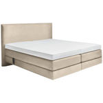 BOXSPRINGBETT 160/200 cm  in Naturfarben  - Naturfarben, KONVENTIONELL, Holz/Textil (160/200cm) - Dieter Knoll