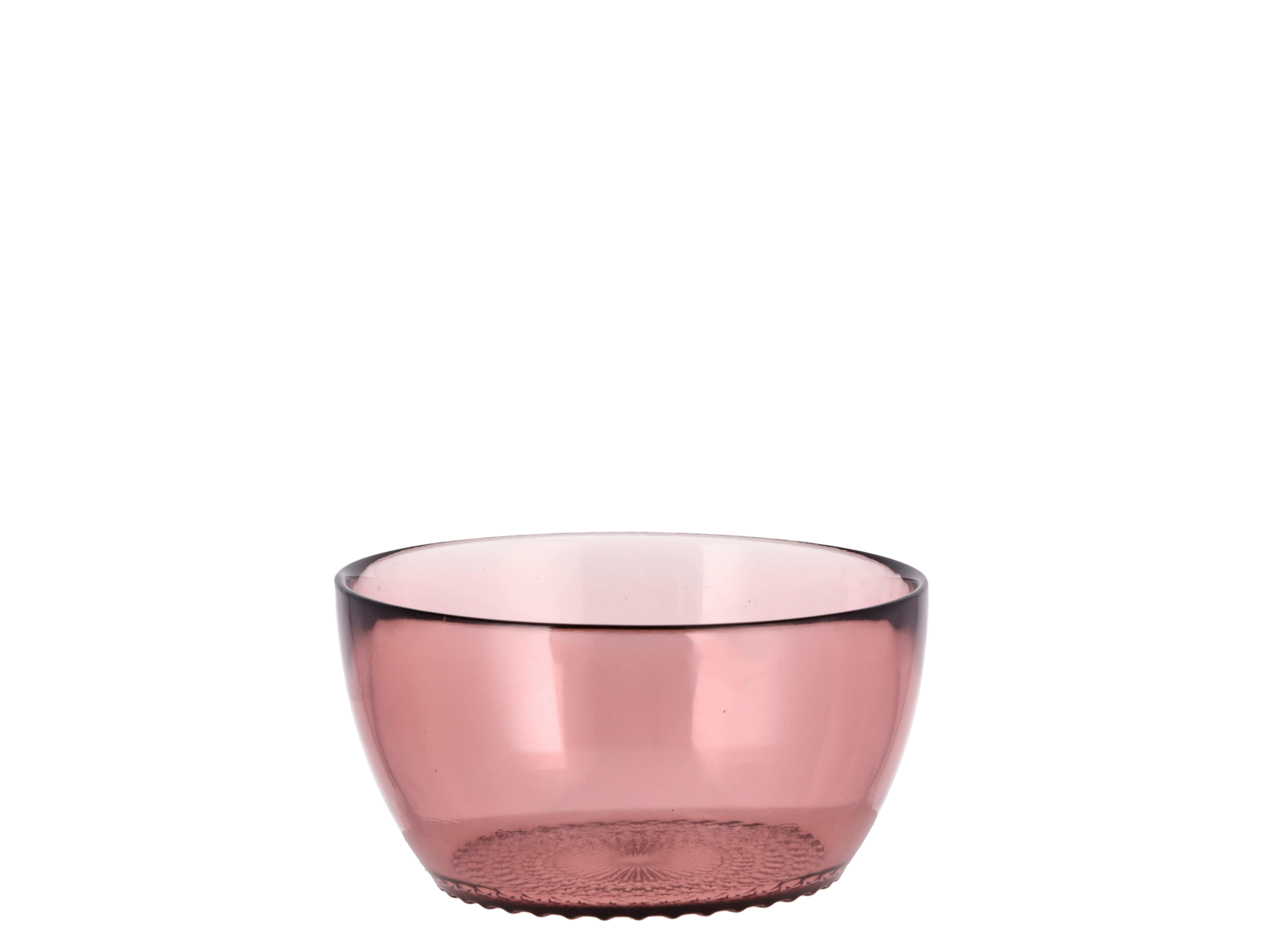 SCHÜSSEL Glas  - Pink, Basics, Glas (12cm) - Bitz