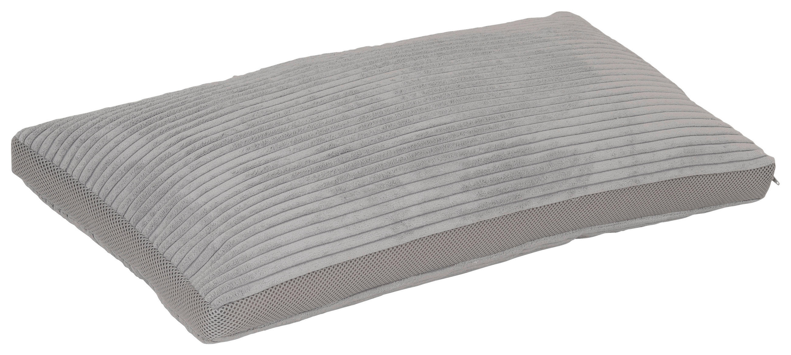 KOPFPOLSTER   - Hellgrau, Basics, Textil (80/10/40cm) - Boxxx