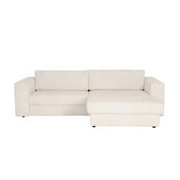 ECKSOFA JOOP Beige Cord  - Beige/Schwarz, KONVENTIONELL, Kunststoff/Textil (269/192cm) - Joop!
