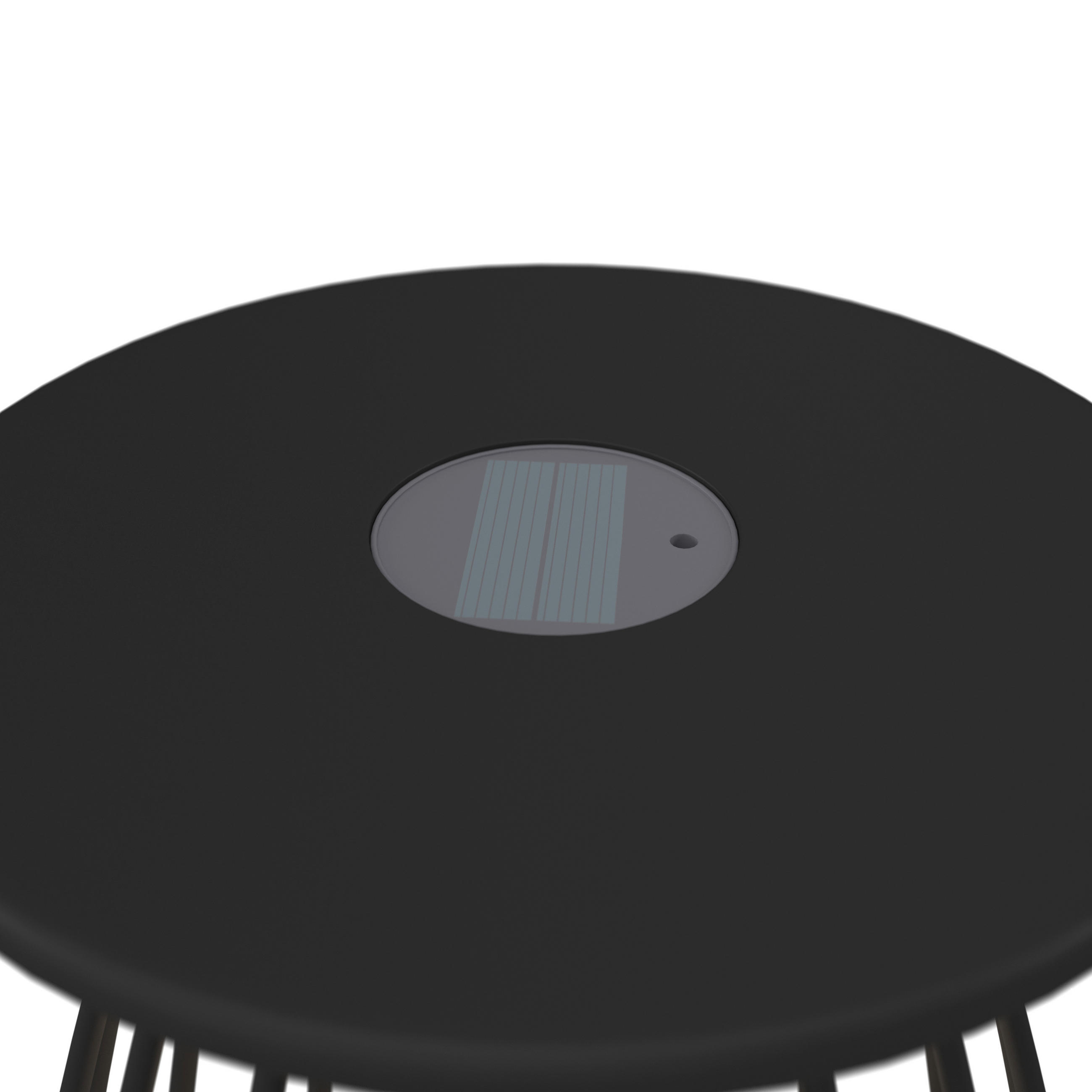 LOUNGETISCH 50/50/49 cm Metall  - Schwarz, Design, Metall (50/50/49cm) - Ambia Garden