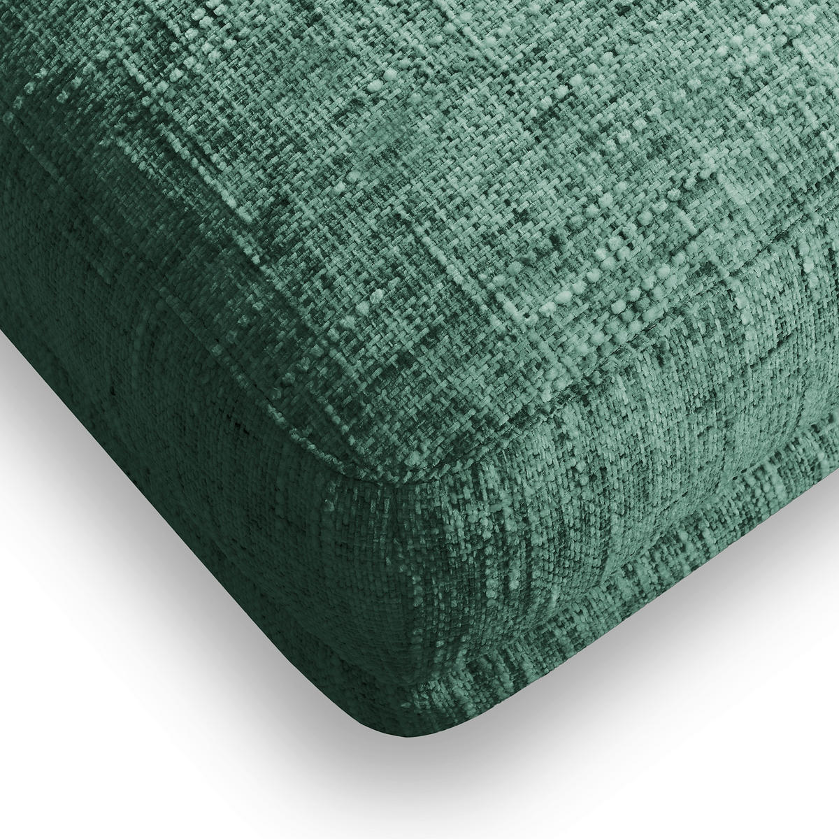 HOCKER SPRING Webstoff Grün  - Schwarz/Grün, Design, Textil/Metall (96/45/80cm) - P & B