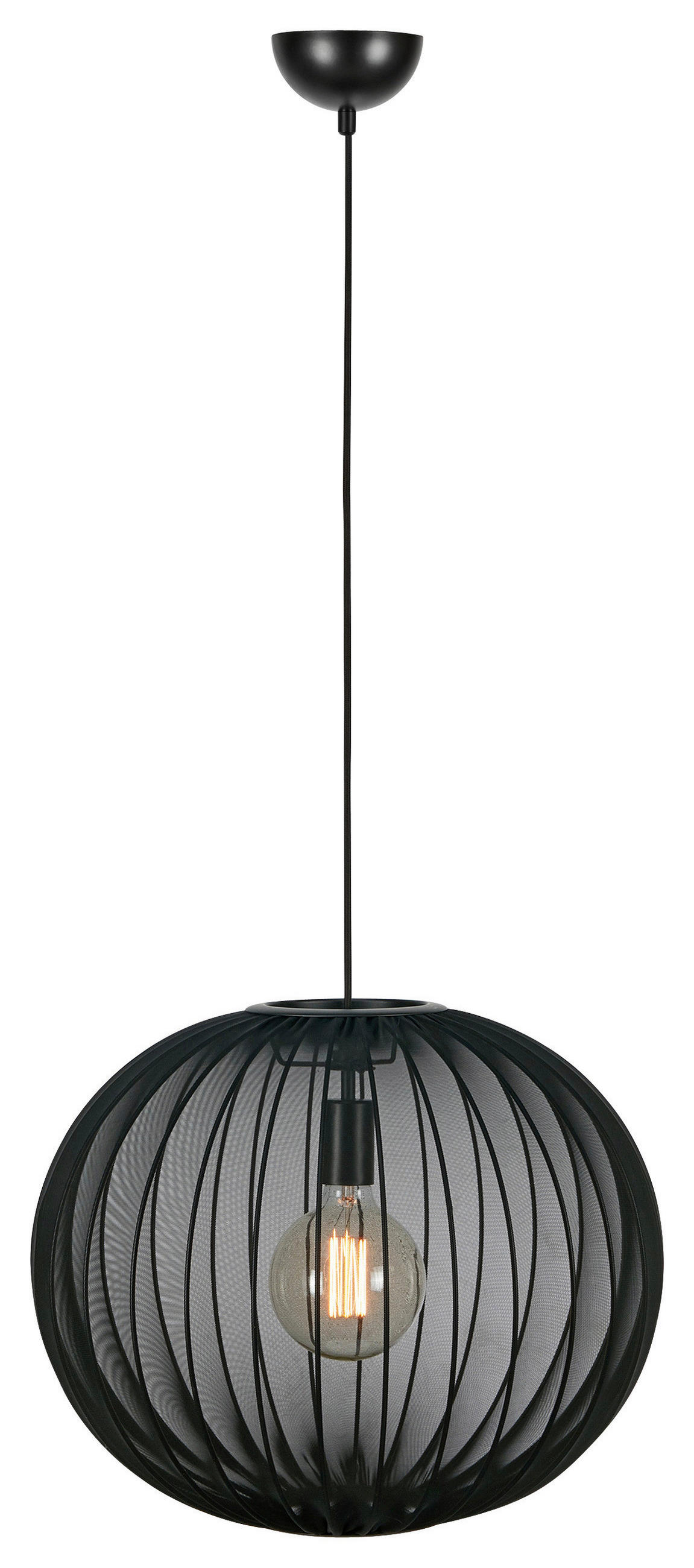 PENDELLEUCHTE FLORENCE 50/40/50 cm   - Schwarz, Basics (50/40/50cm) - Markslöjd