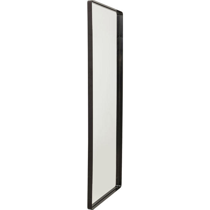 WANDSPIEGEL 80/200/5 cm  - Schwarz, LIFESTYLE, Glas/Metall (80/200/5cm) - Kare-Design
