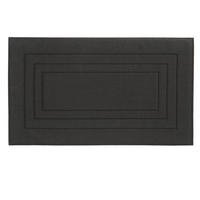 BADEMATTE Schwarz 60/100 cm  - Schwarz, KONVENTIONELL, Textil (60/100cm) - Vossen