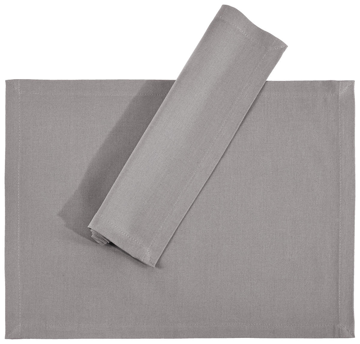 Suport De Farfurie 33/45 cm textil   - gri deschis, Basics, textil (33/45cm) - Novel