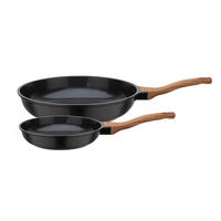 PANNSET 2 delar 20+28 cm  - svart, Basics, metall (20+28cm) - GSW