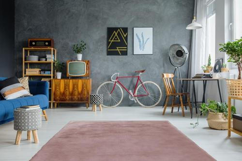 HOCHFLORTEPPICH 180/280 cm Rabbit Rosa - Rosa, Trend, Textil (180/280cm) - Kayoom