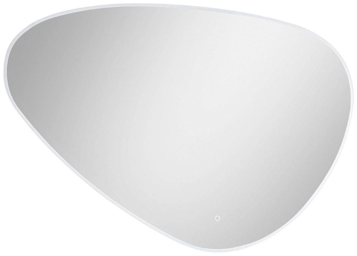 BADEZIMMERSPIEGEL 120/80/3 cm  - Silberfarben, MODERN, Glas/Kunststoff (120/80/3cm) - Celina Home