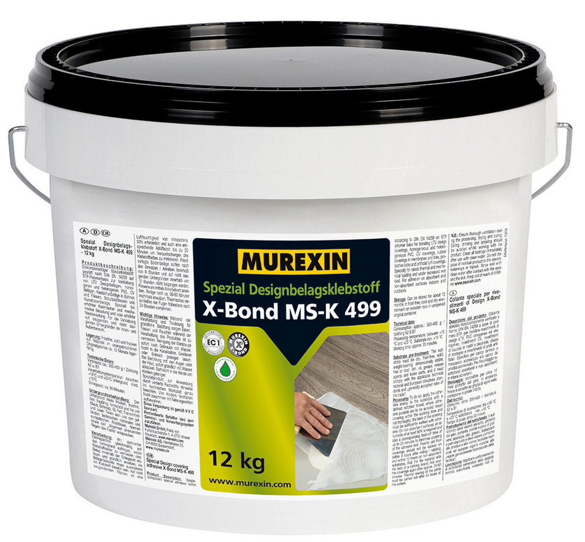 KLEBSTOFF - Hellbraun, Basics, Kunststoff (12kg) - Murexin