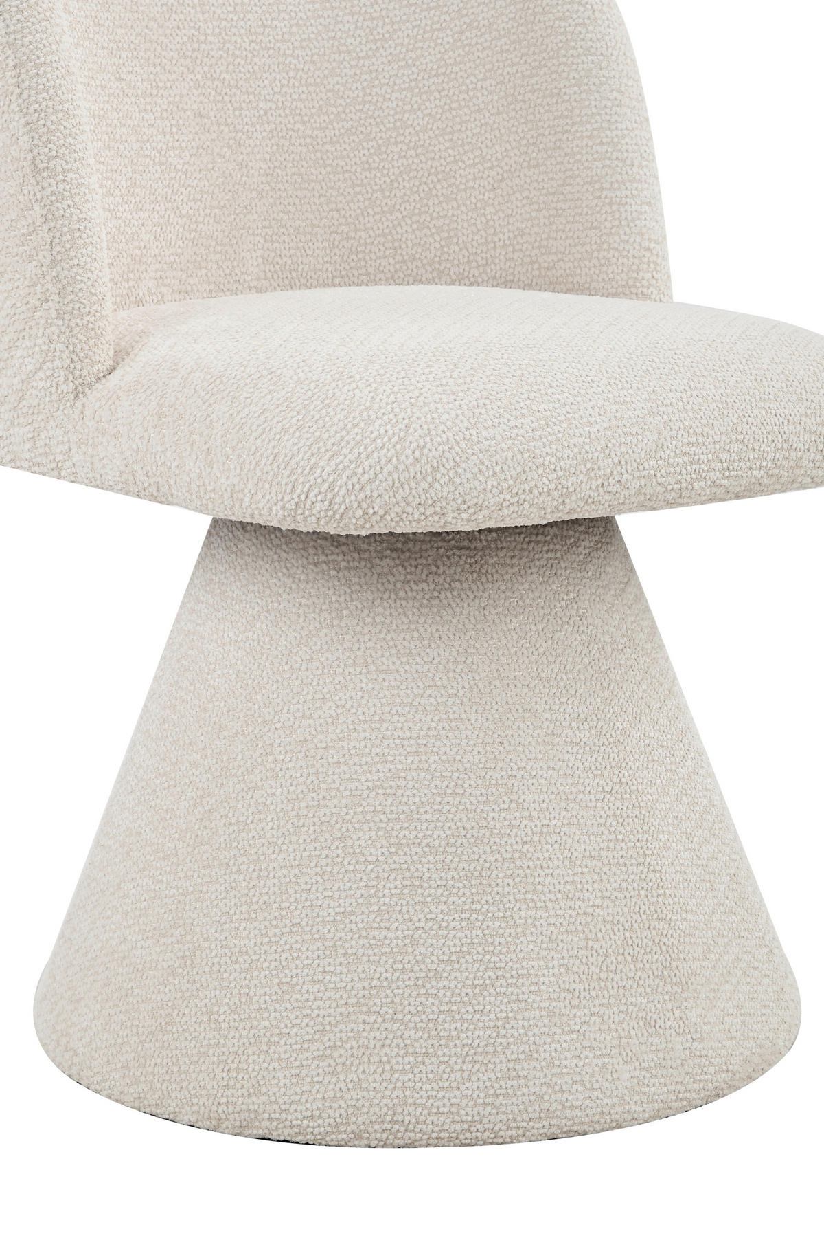 STUHL-SET 2 Stück  in Stahl Webstoff  - Beige, MODERN, Textil/Metall (54/84/61cm) - MID.YOU