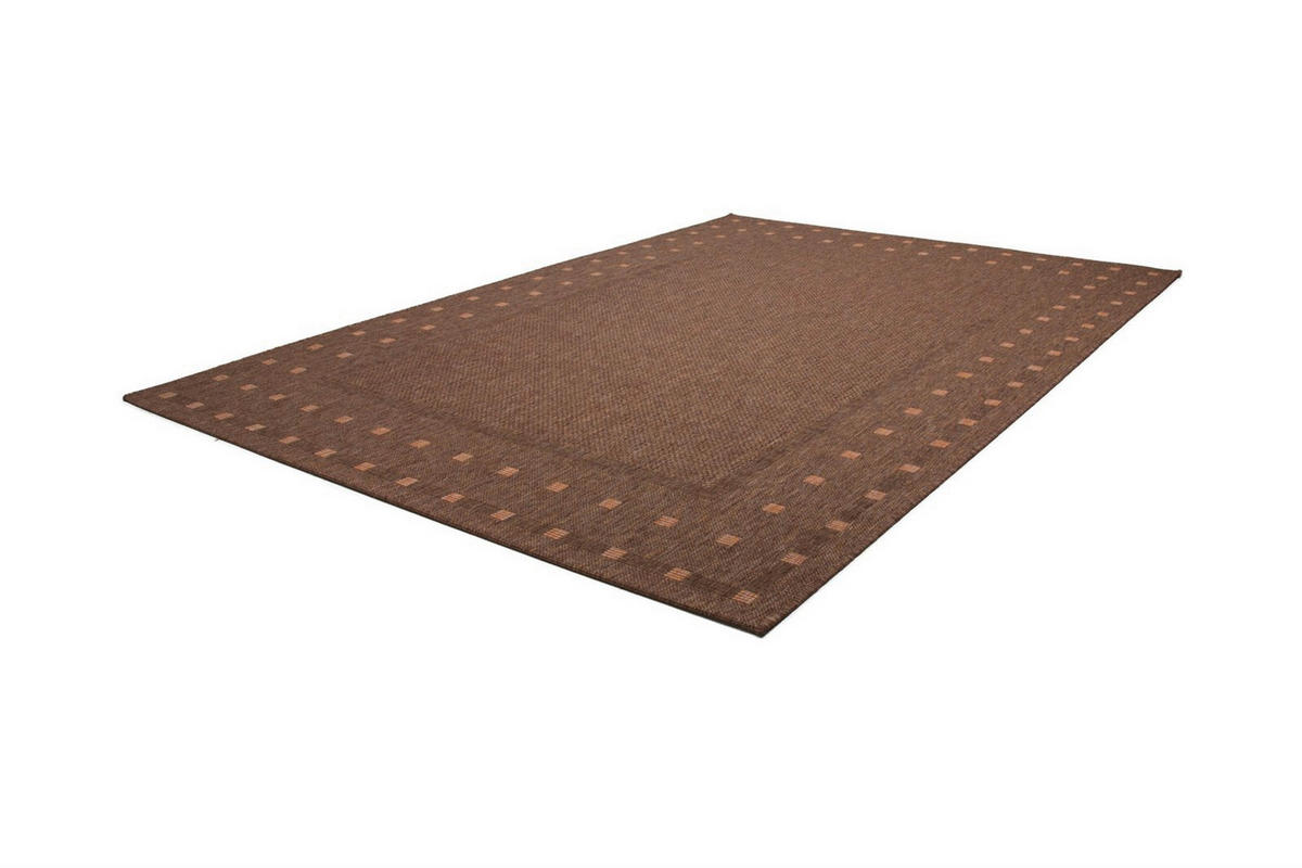 FLACHWEBETEPPICH 120/170 cm Sweden - Halmstad Kaffee Cappuccino  - Cappuccino, KONVENTIONELL, Textil (120/170cm)