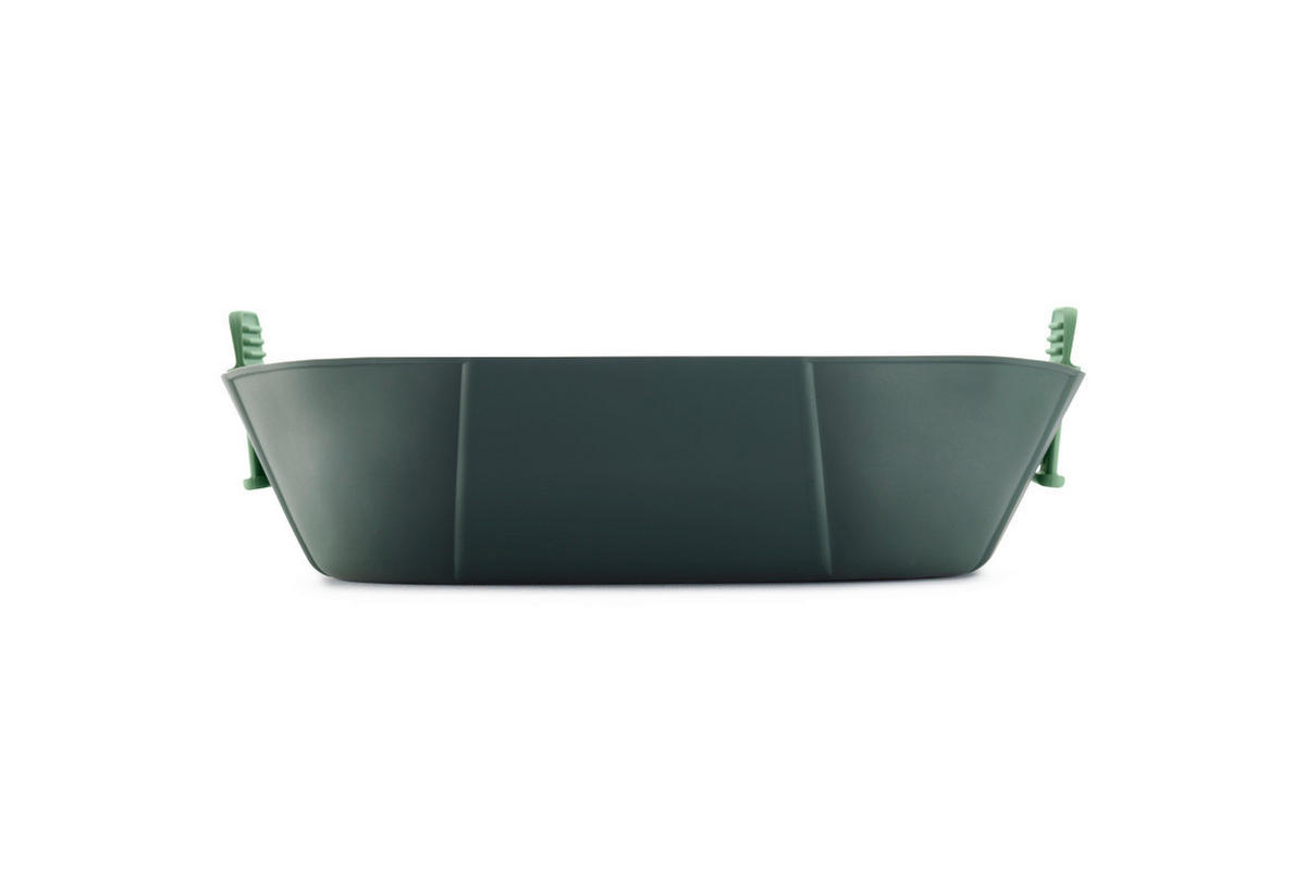 KOŠARA ZA CVRTJE - siva, Basics, umetna masa (25/8,5/25cm) - LEKUE